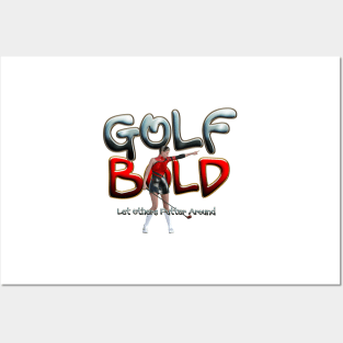 Golf Bold Posters and Art